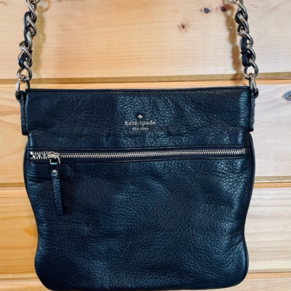 Kate Spade Black Leather Crossbody